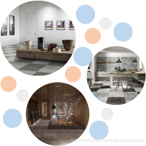 foshan cheap discontinued old cement kitchen rustic rough finish porcelain floor tiles